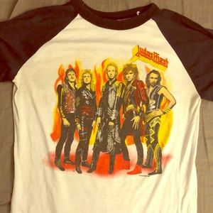 Vintage Original Judas Priest 80s Tour Shirt